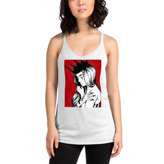 A Queen Cries Women's Racerback Tank