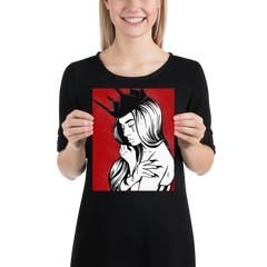 A Queen Cries Poster