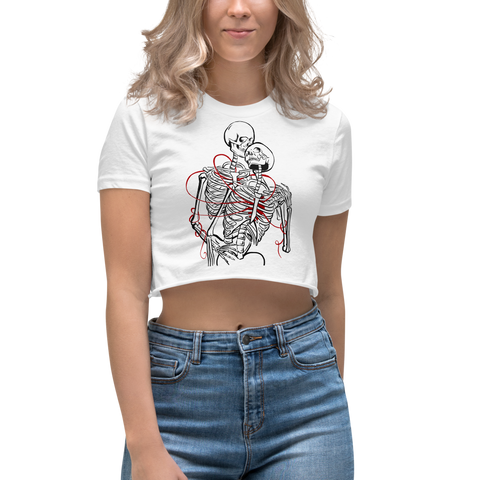 Skully Love Women's Crop Top