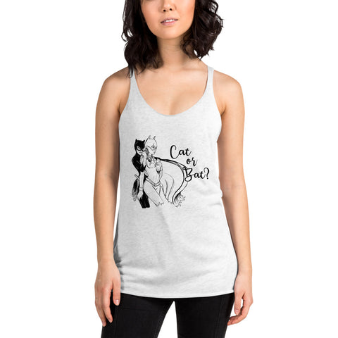 Cat or Bat ? Women's Racerback Tank