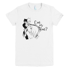 Cat or Bat? Short sleeve women's t-shirt