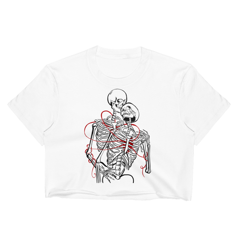 Skully Love Women's Crop Top