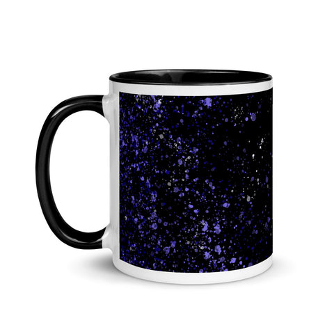 Purple Mug with Color Inside