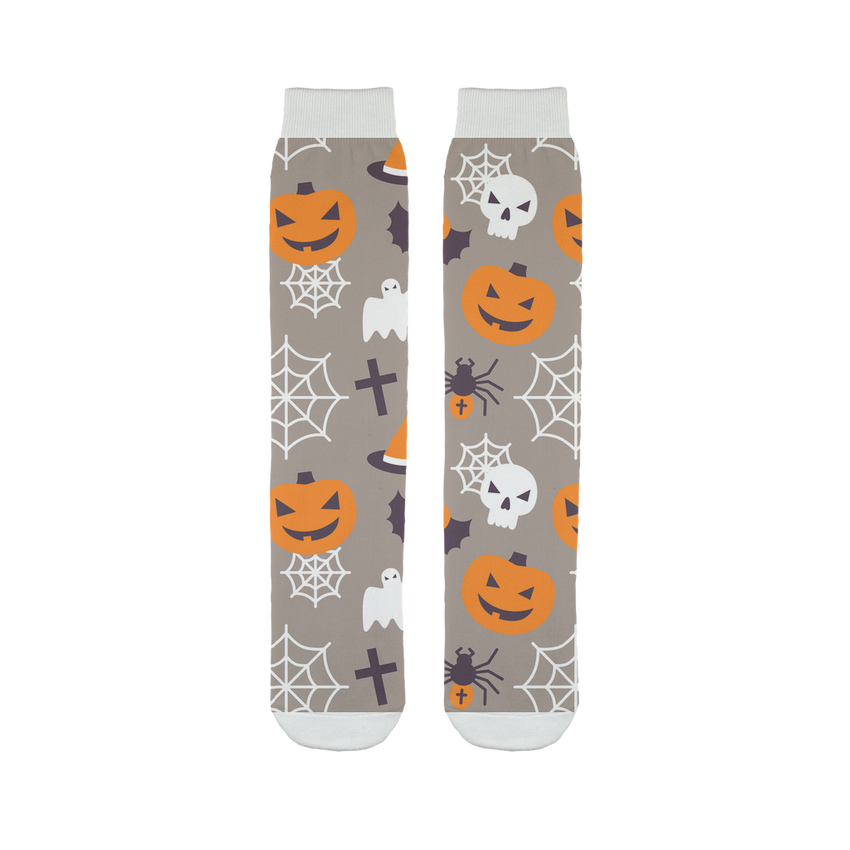 Pumpkin Boos Sublimation Tube Sock