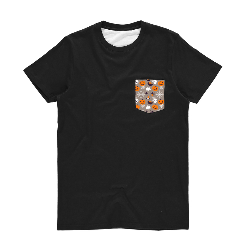 Pumpkin Boos Classic Sublimation Pocket T-Shirt