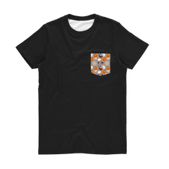 Pumpkin Boos Classic Sublimation Pocket T-Shirt