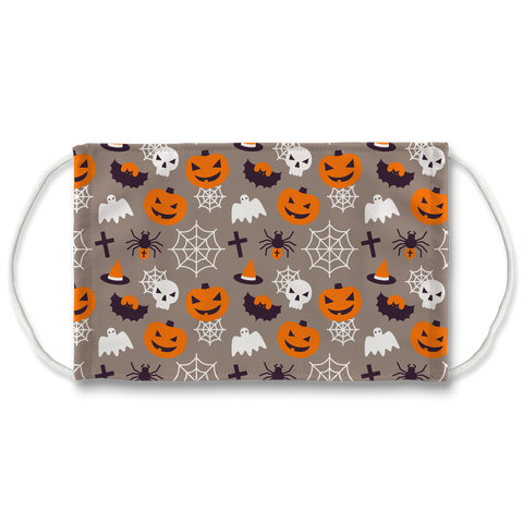 Pumpkin Boos Sublimation Face Mask