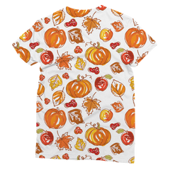 Autumn Pumpkins Classic Sublimation Women's T-Shirt