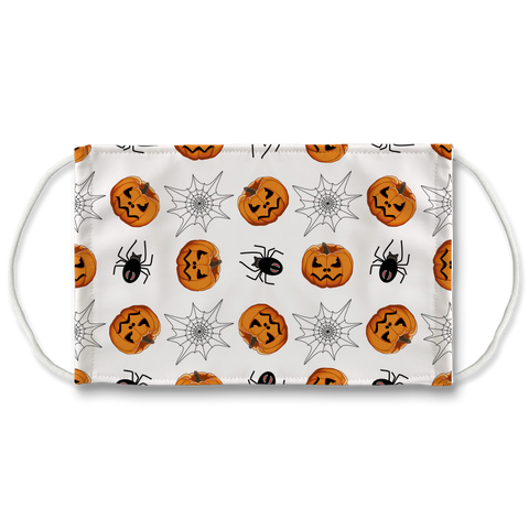 Pumpkin Widow Sublimation Face Mask