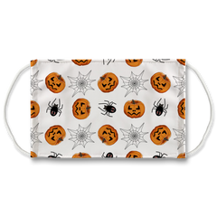 Pumpkin Widow Sublimation Face Mask