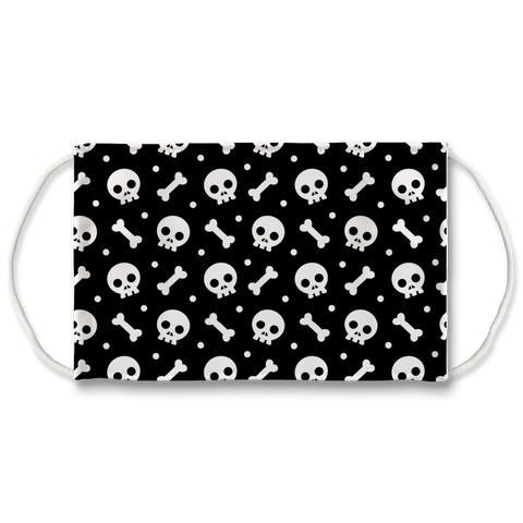 Skully Bones Sublimation Face Mask