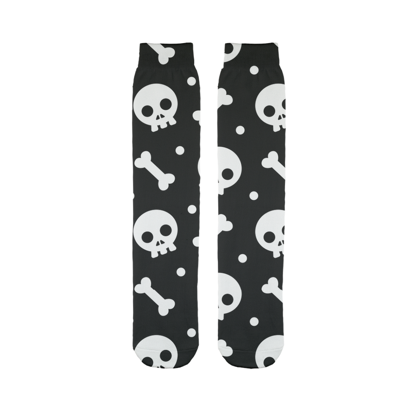 Skully Bones Sublimation Tube Sock