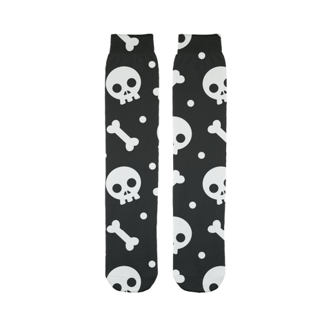 Skully Bones Sublimation Tube Sock