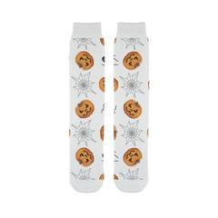 Pumpkin Widow Sublimation Tube Sock