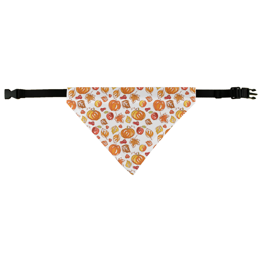 Autumn Pumpkins Pet Bandana