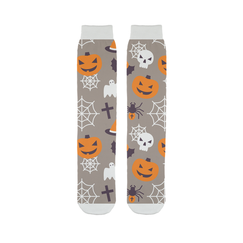 Pumpkin Boos Sublimation Tube Sock