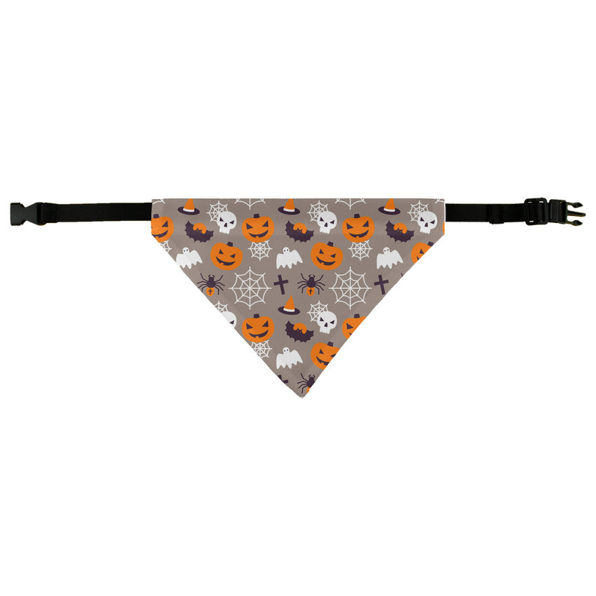 Pumpkin Boos Pet Bandana