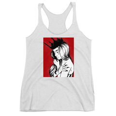 A Queen Cries Women's Racerback Tank