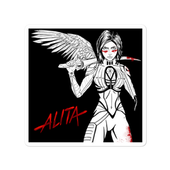 Battle Angel Bubble-free stickers