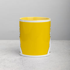 Yellow Mug with Color Inside