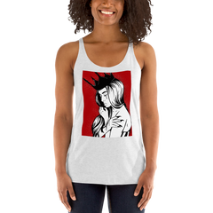 A Queen Cries Women's Racerback Tank