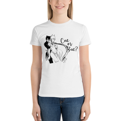 Cat or Bat? Short sleeve women's t-shirt